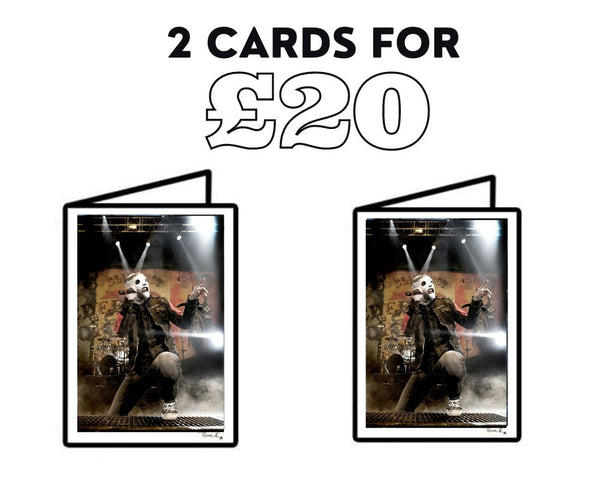 Corey Taylor, Slipknot (A6 Greeting Card)