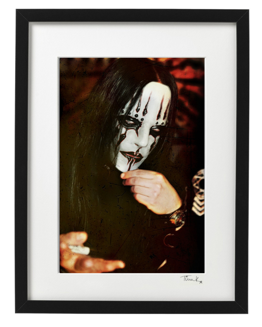 Framed Rock Print | Joey Jordison (Slipknot, Murderdolls) | Tina K