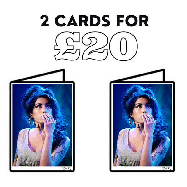 Amy Winehouse II (A6 Greeting Card)