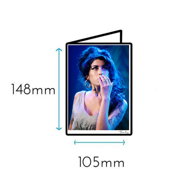 Amy Winehouse II (A6 Greeting Card)