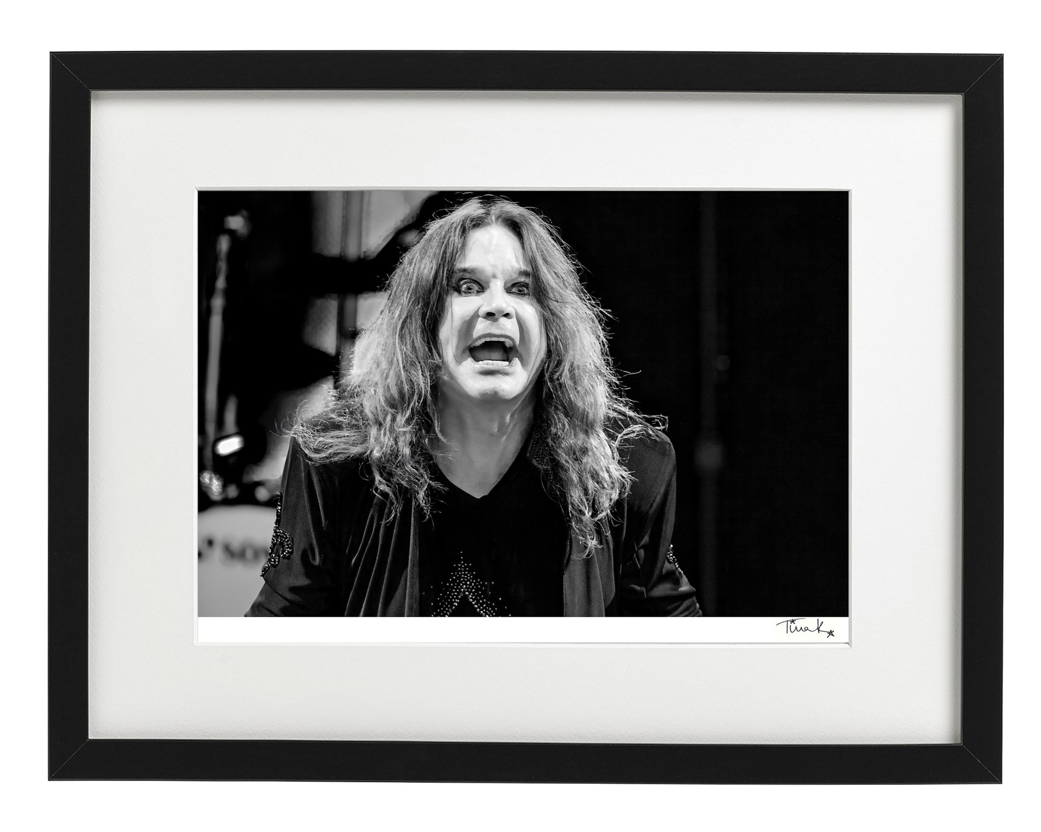OZZY BLACK SABBATH 2012 (Framed)