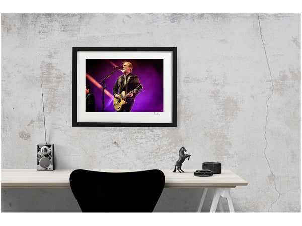 Josh Homme, Queens of the Stone Age, QOTSA (Framed)