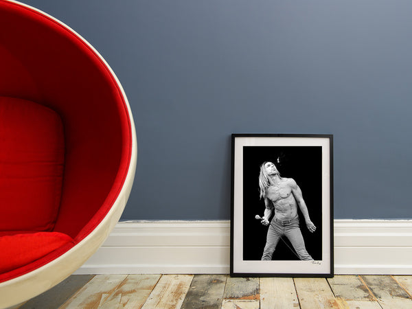 Iggy Pop (Framed)