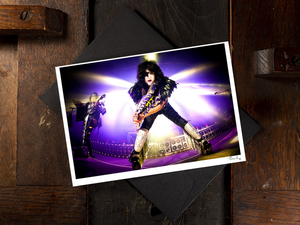 Paul Stanley, KISS (A6 Greeting Card)