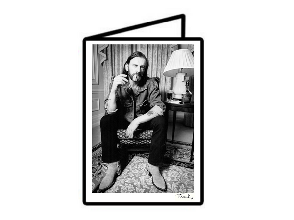 Lemmy, Motörhead  (A6 Greeting Card)