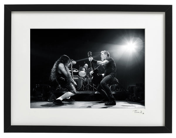 Metallica: Robert, Lars and James (Framed)