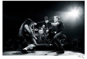 Metallica: Robert, Lars and James  (Unframed)