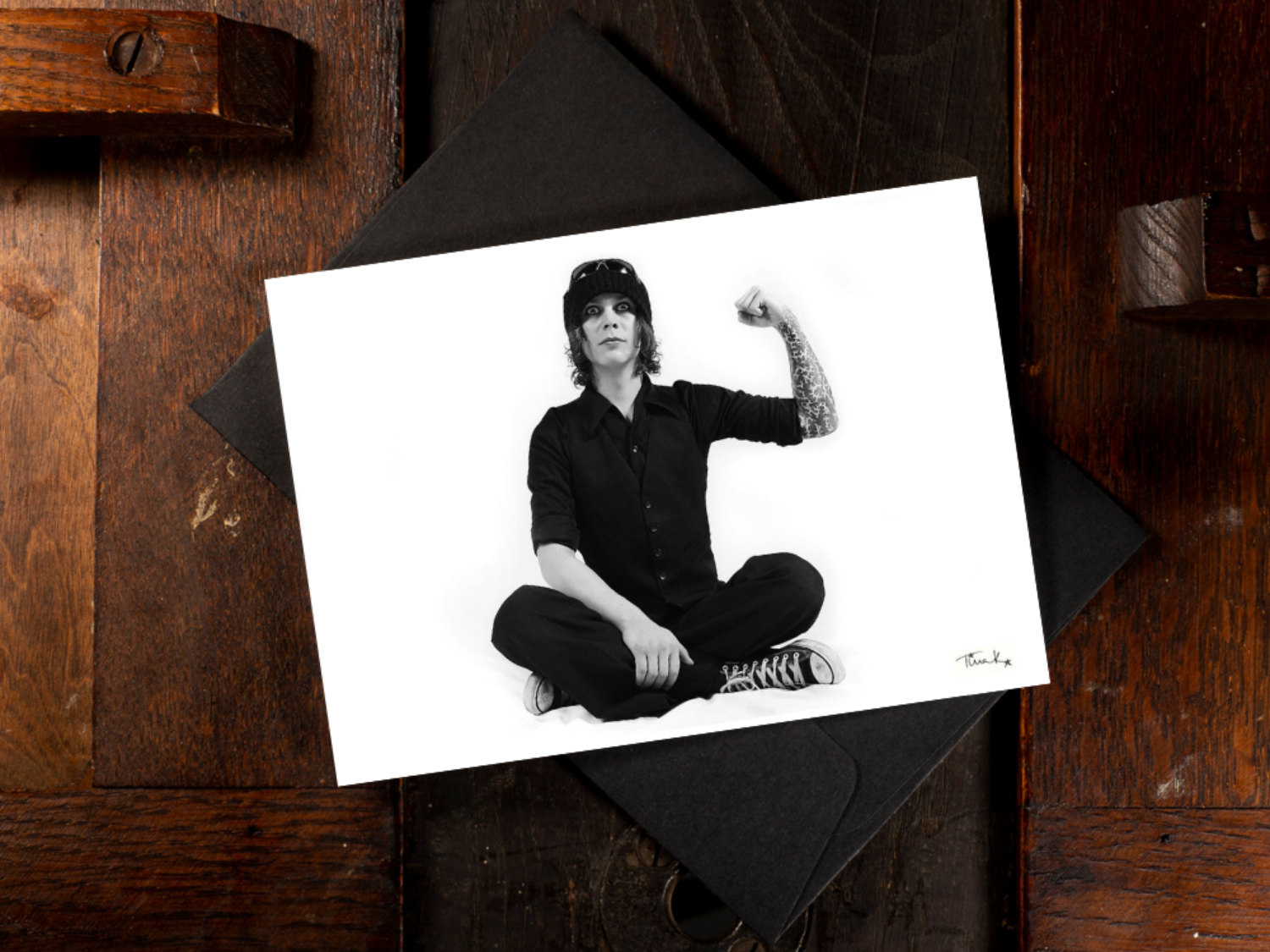 Ville Valo, HIM at Astoria (A6 Greeting Card)