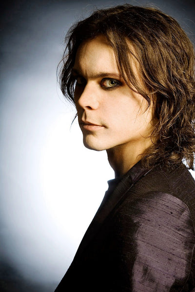 Ville Valo of Finnish rock band HIM. Portrait taken in London 2007. Print by Tina K Photography.